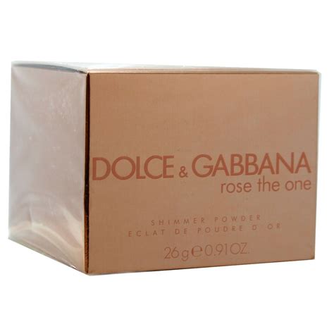 dolce gabbana rose the one shimmer powder|Rose The One by Dolce & Gabbana 0.91 oz / 26g Shimmer Powder.